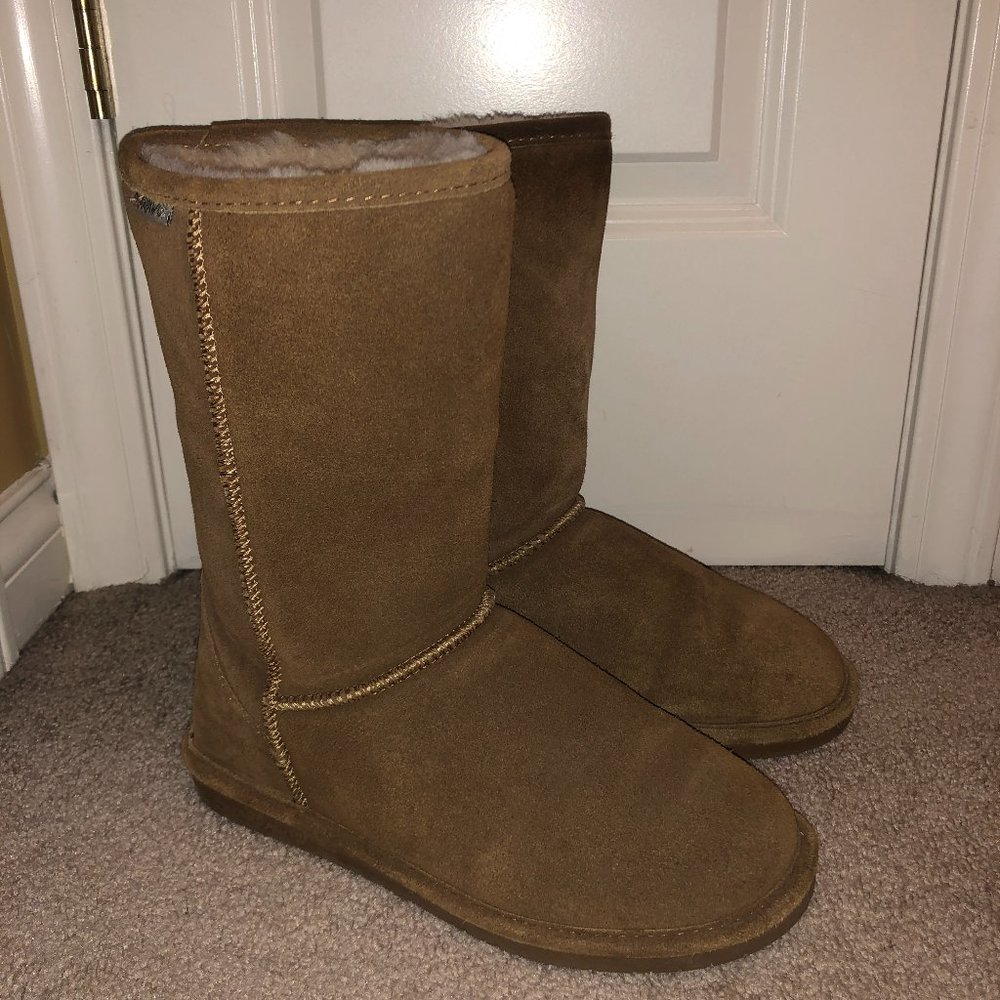 BearPaw Elle Short Hickory Boots